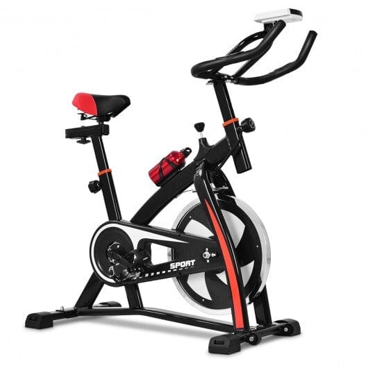 W2B Household Adjustable Indoor Exercise Cycling Bike Trainer with Electronic Meter